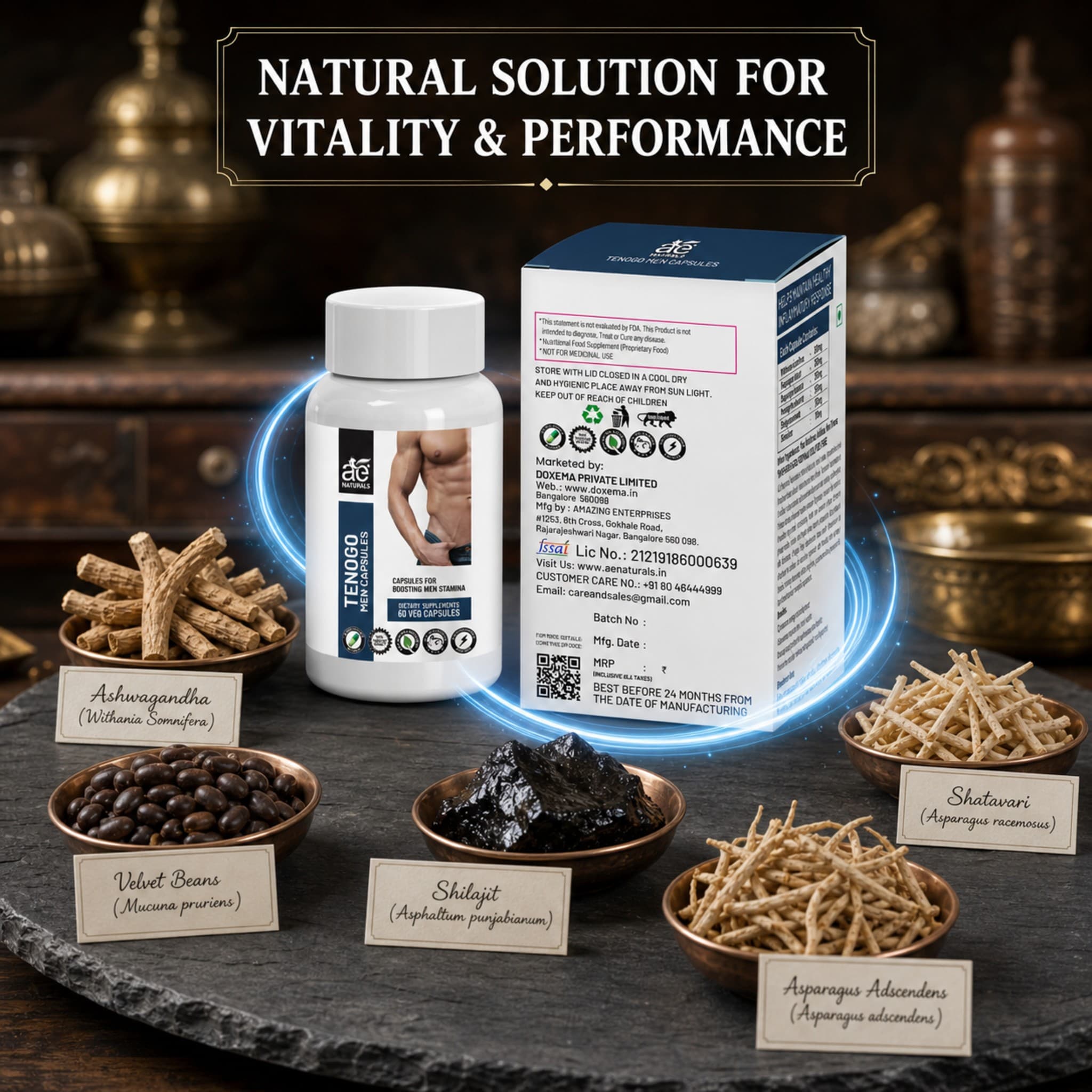 Tenogo Men Stamina Capsules 60 Caps thumbnail 4