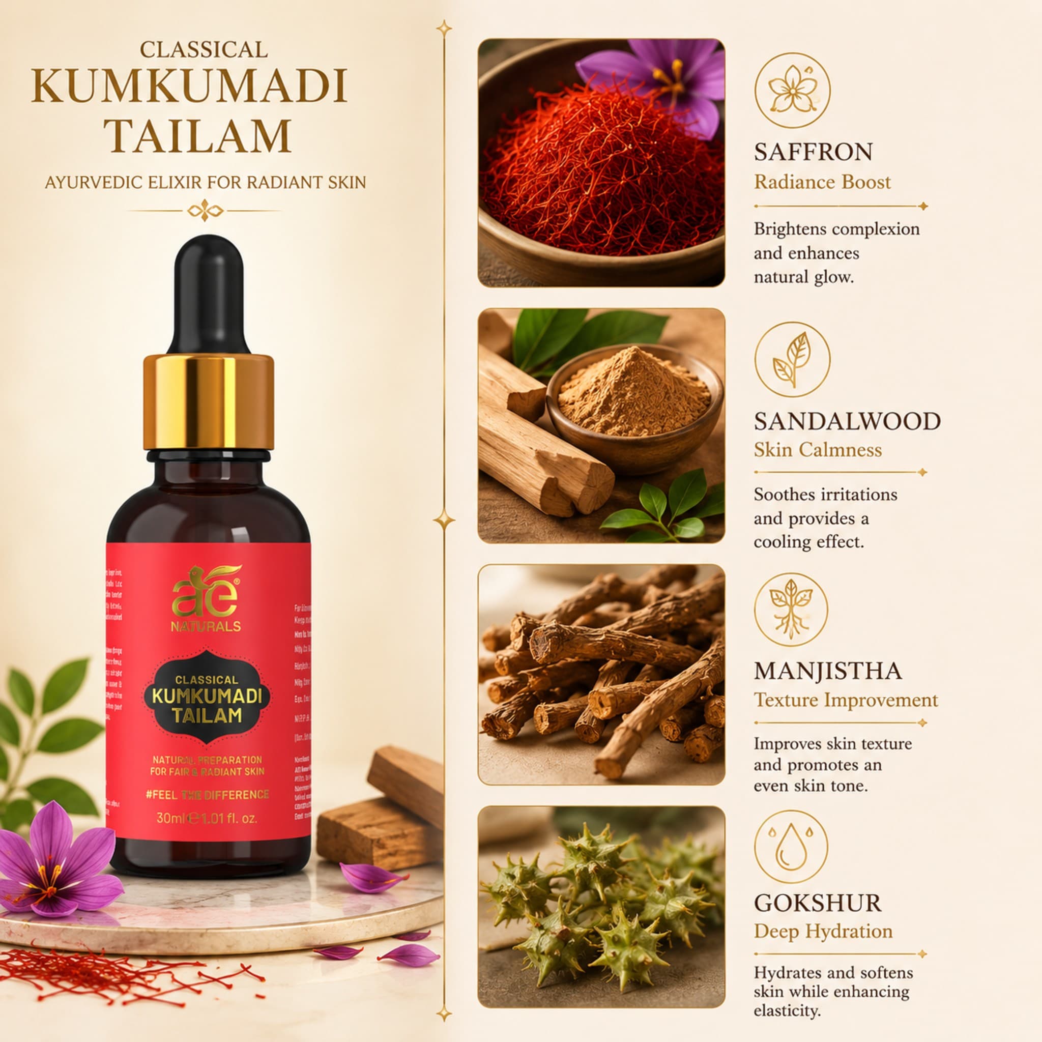 Classical Kumkumadi Tailam 30 ml thumbnail 4