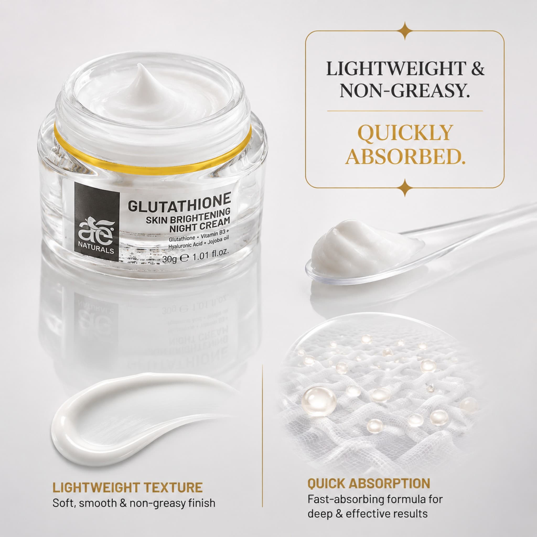 Glutathione Skin Brightening Cream 30g thumbnail 2