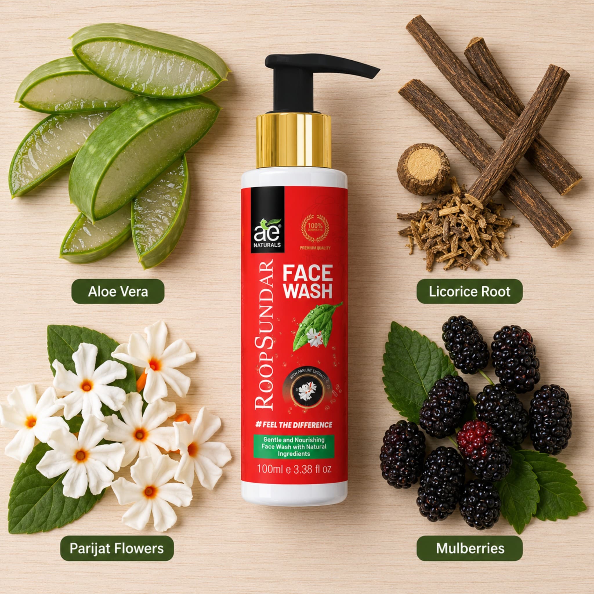 Roop Sundar Face Wash 100ml thumbnail 5