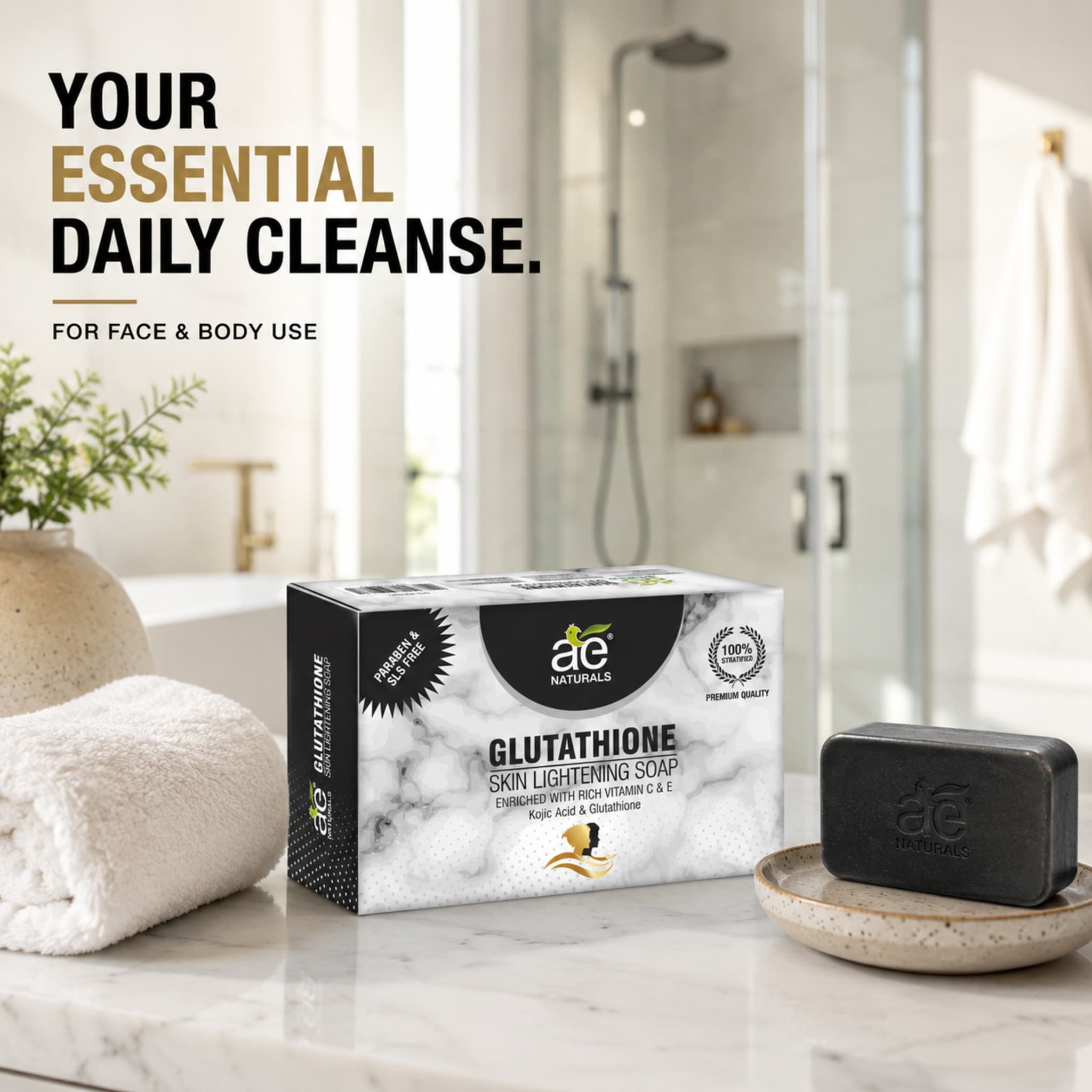 Glutathione Skin Lightening Soap 135g thumbnail 6