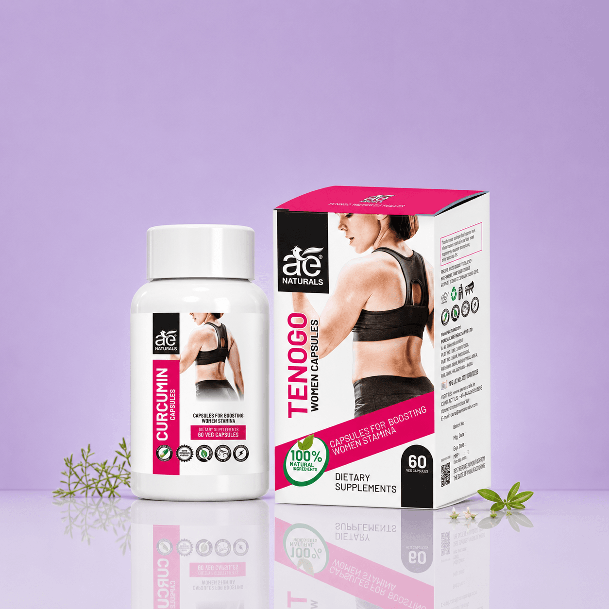 Tenogo Women Stamina Capsules 60 Caps