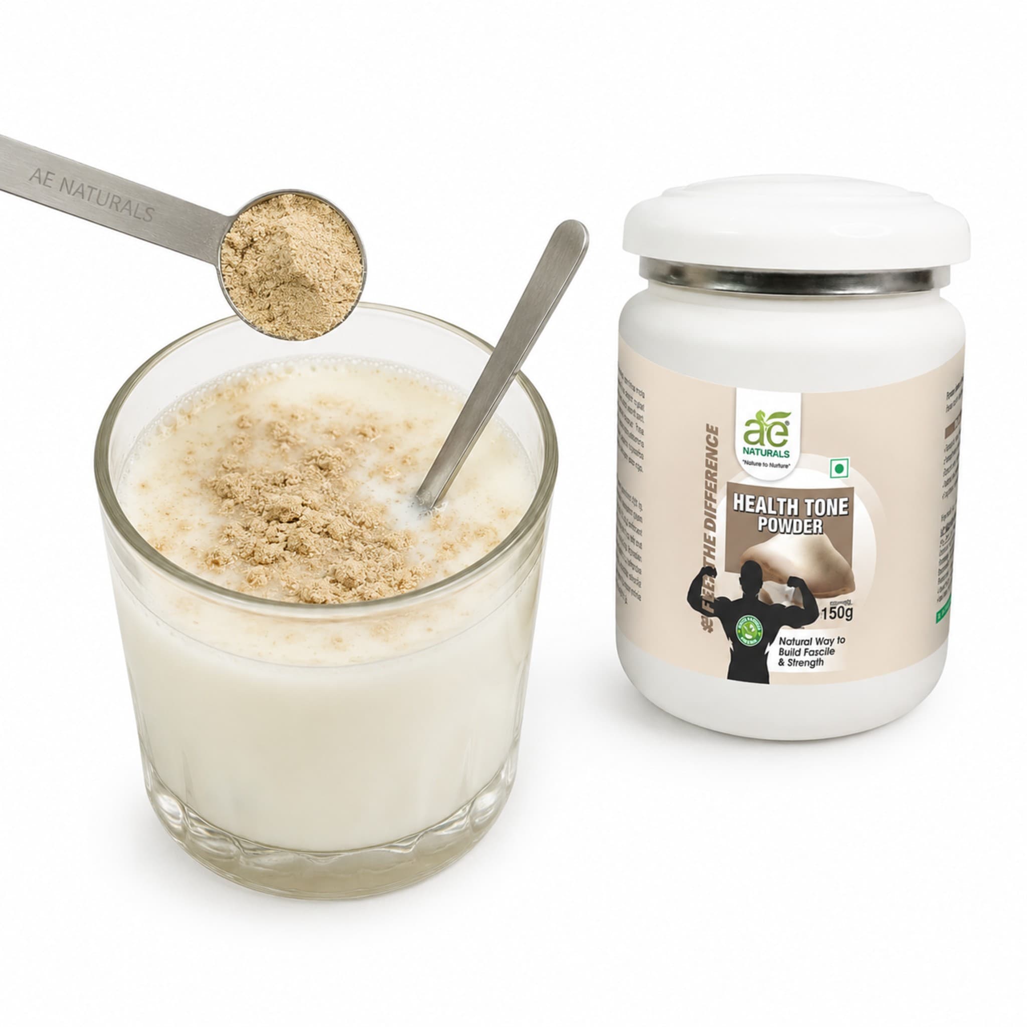 AE Naturals Health Tone Powder For Weight Gain 150g thumbnail 3