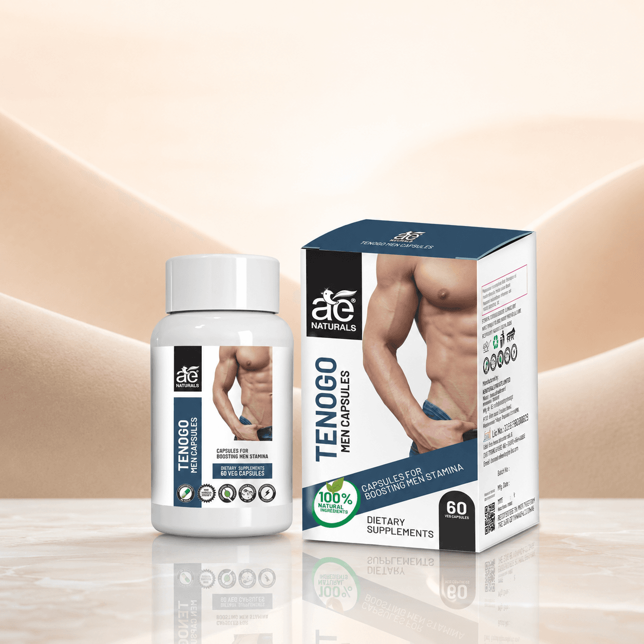 Tenogo Men Stamina Capsules 60 Caps